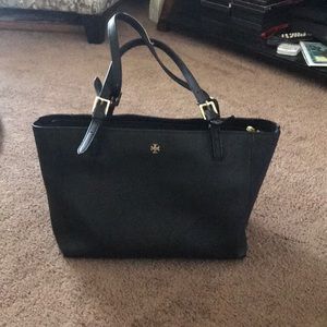 Black tote bag Tory Burch